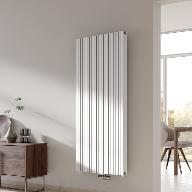 Kermi Decor-Arte Pure designer radiator, all hot water operation 1625 W ...