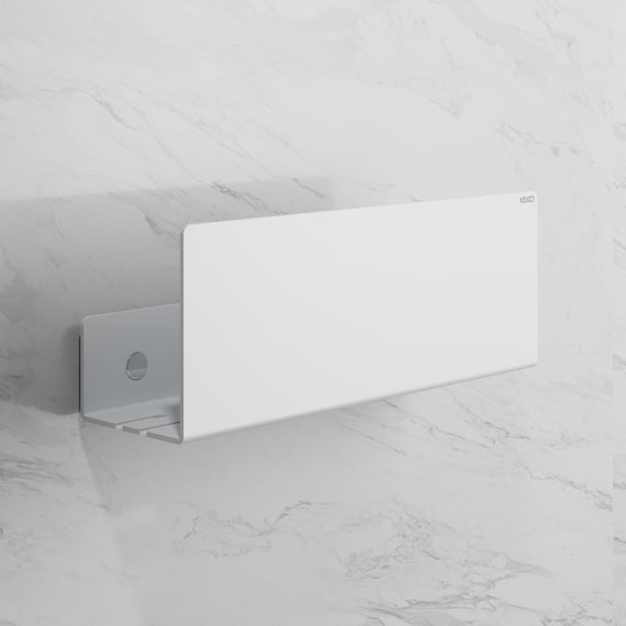 Keuco 24953510100 Shower Shelves Shower Shelf - Matte White