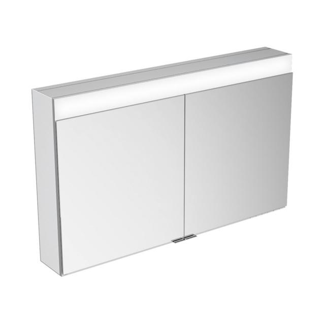 Keuco Edition 400 Aufputz-Spiegelschrank mit Beleuchtung und 2 Türen Farbtemperatur einstellbar, mit Spiegelheizung