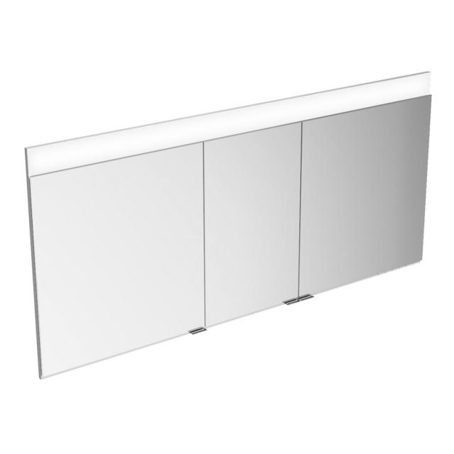Keuco Edition 400 Spiegelschrank mit Beleuchtung und 3 Türen Unterputz, Farbtemperatur einstellbar, mit Spiegelheizung