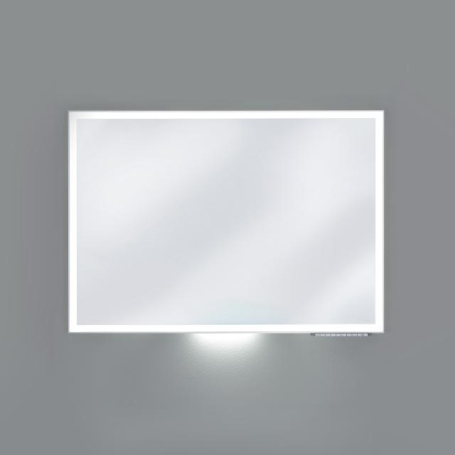 Keuco Royal Lumos Spiegel mit LED-Beleuchtung silber eloxiert, ohne Spiegelheizung
