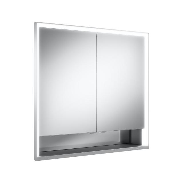 Keuco Royal Lumos Unterputz-Spiegelschrank mit Beleuchtung und 2 Türen