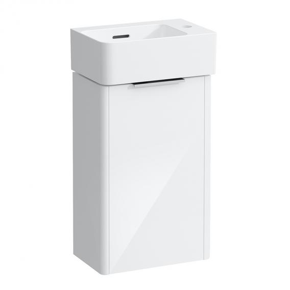 LAUFEN Base für VAL Handwaschbeckenunterschrank mit 1 Tür Front weiß glanz / Korpus weiß glanz