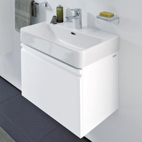 LAUFEN Pro S Waschtischunterschrank mit 1 Auszug weiß matt, mit Innenschublade