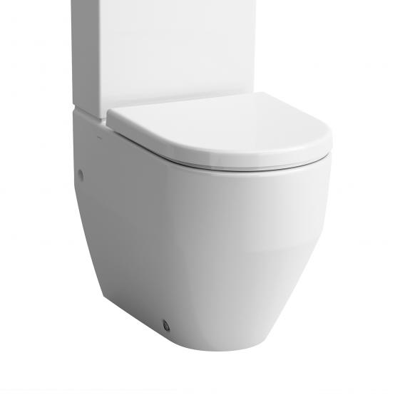 LAUFEN Pro Stand-Tiefspül-WC für Kombination, wandbündig ohne Spülrand, weiß, mit CleanCoat