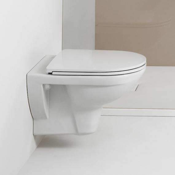 H8669510000001 weiß Wand-Tiefspül-WC, mit - LAUFEN REUTER WC-Sitz | spülrandlos, Pro