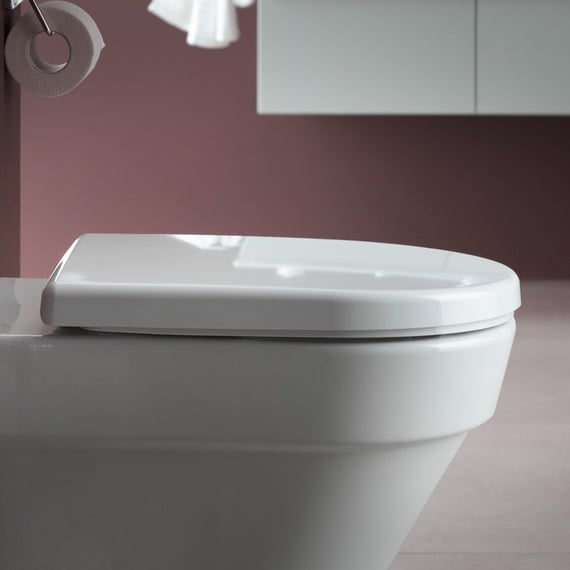 LAUFEN Pro toilet seat with lid for concealed fitting white, with soft-close