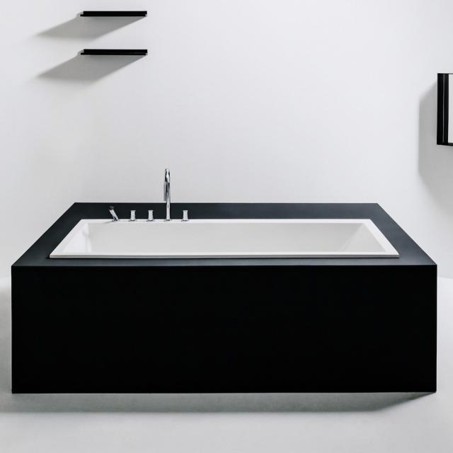 Kartell by LAUFEN Rechteck-Badewanne mit Beleuchtung, Einbau