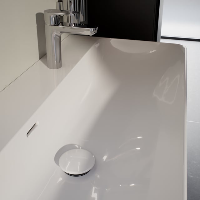 LAUFEN PRO X double washbasin with CleanCoat (LCC), white