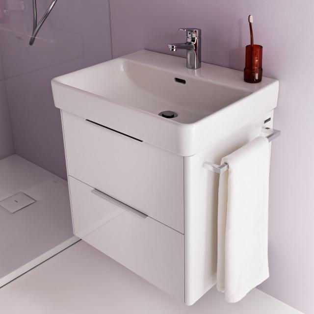 LAUFEN Base für Pro S Waschtischunterschrank mit 2 Auszügen Front weiß glanz / Korpus weiß glanz