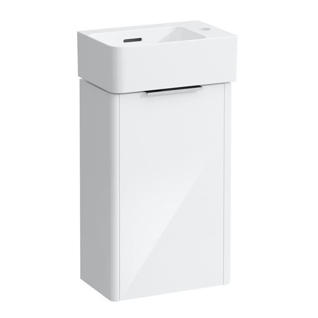 LAUFEN Base für VAL Handwaschbeckenunterschrank mit 1 Tür weiß glanz
