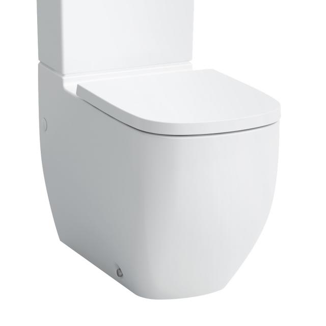 LAUFEN INO / Palomba Stand-Tiefspül-WC-Kombination, spülrandlos weiß