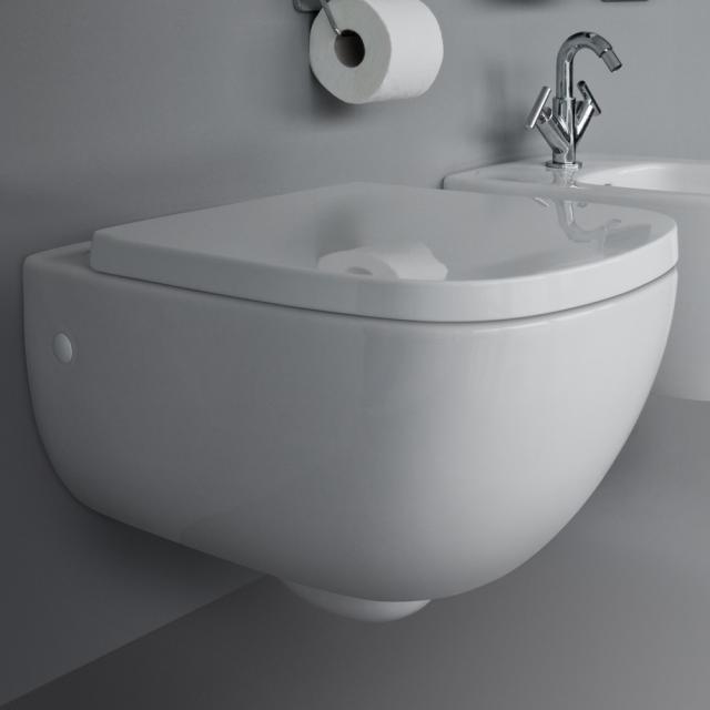 LAUFEN INO / Palomba Wand-Tiefspül-WC ohne Spülrand, weiß, mit CleanCoat