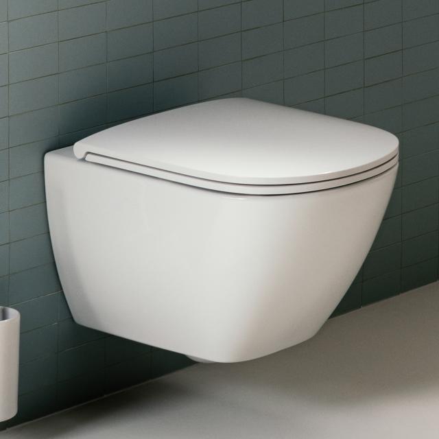LAUFEN LUA Wand-Tiefspül-WC Compact weiß, mit Clean Coat