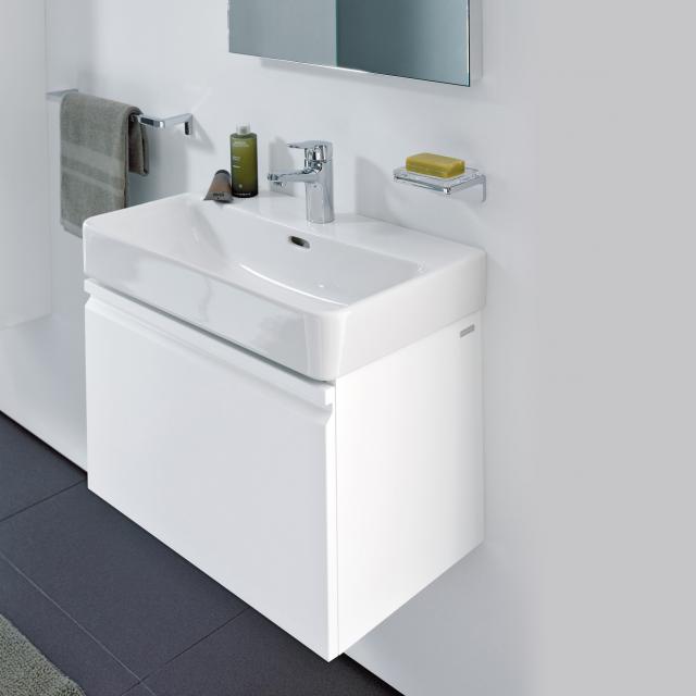 LAUFEN Pro S Waschtischunterschrank mit 1 Auszug weiß matt, mit Innenschublade