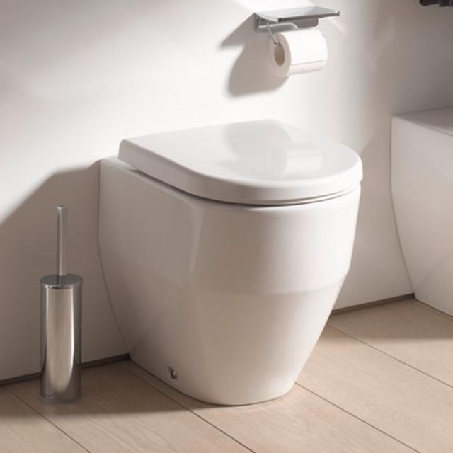 LAUFEN Pro Stand-Tiefspül-WC ohne Spülrand, weiß, mit CleanCoat