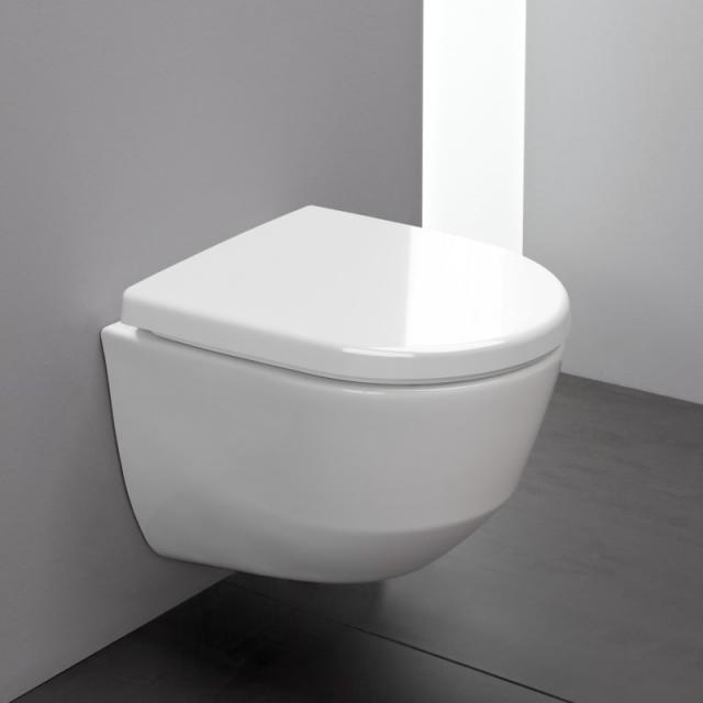 LAUFEN Pro Wand-Tiefspül-WC Compact spülrandlos weiß, mit CleanCoat