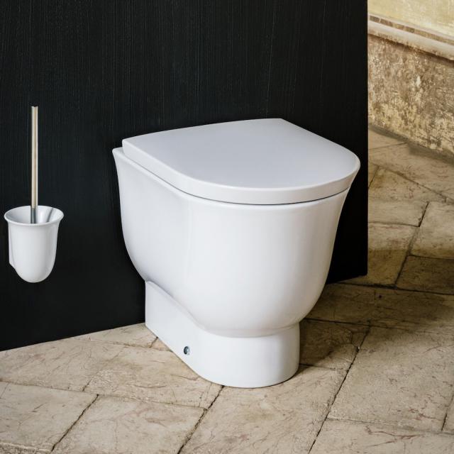 LAUFEN The New Classic Stand-Tiefspül-WC spülrandlos weiß, mit CleanCoat