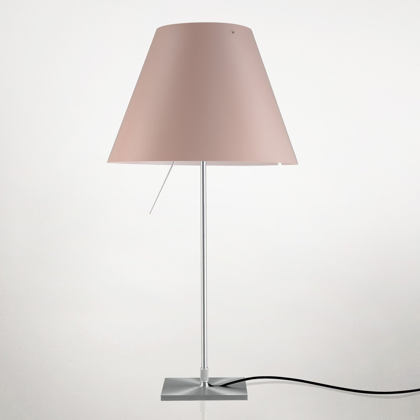 Luceplan Costanza table lamp, E27 powder - 1D13N=01F020+9D1301511738 ...