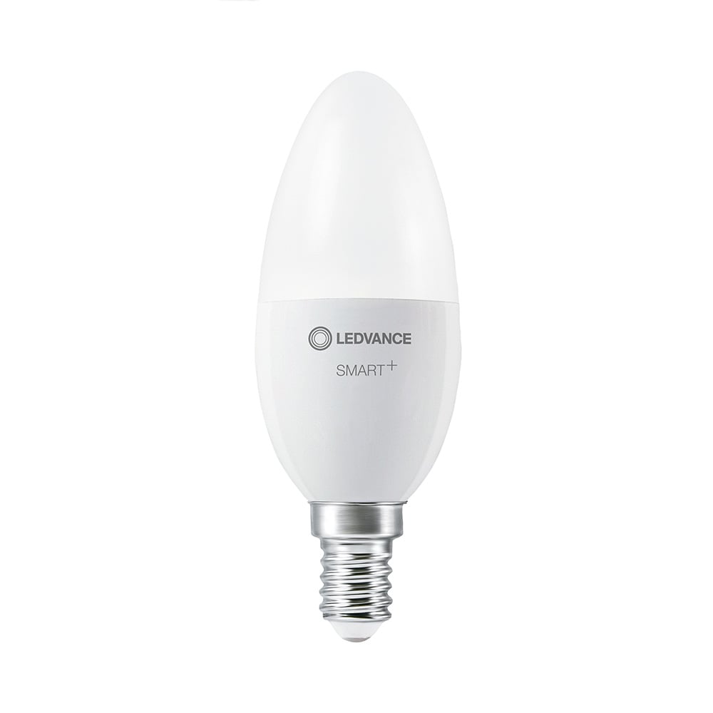 LEDVANCE Smart+ LED-Lampe ZigBee Classic B40 E14, 2700 K, 4,9 W matt ...
