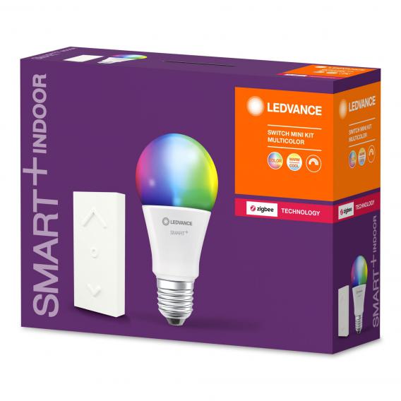 LEDVANCE Smart+ LED E27 Multicolor mit Switch Mini Starter Kit
