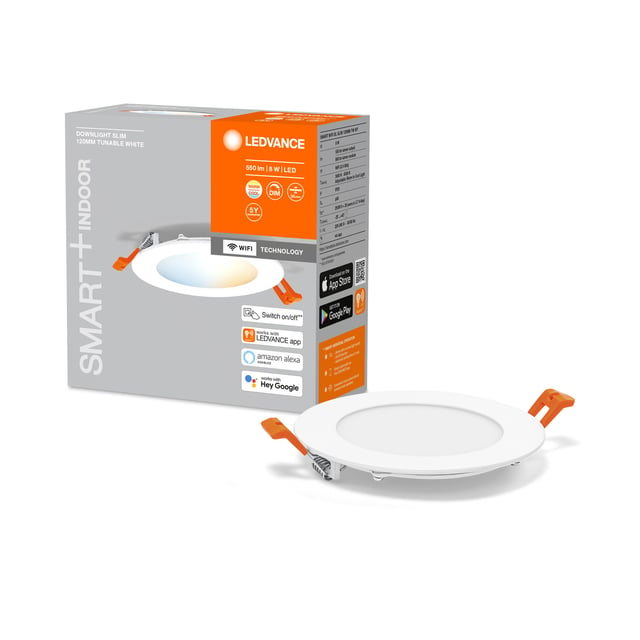 LEDVANCE Smart+ Slim LED ceiling light with CCT white - 4058075573253 ...