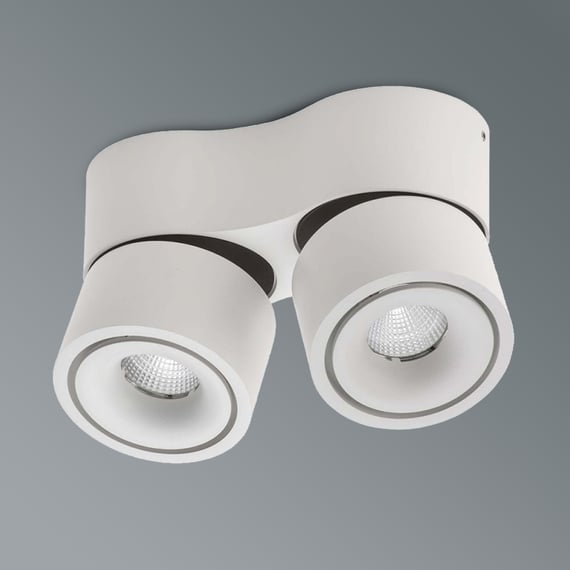 lumexx Easy Double Plafonnier/spot LED, 2 ampoules - 2-215-09-1