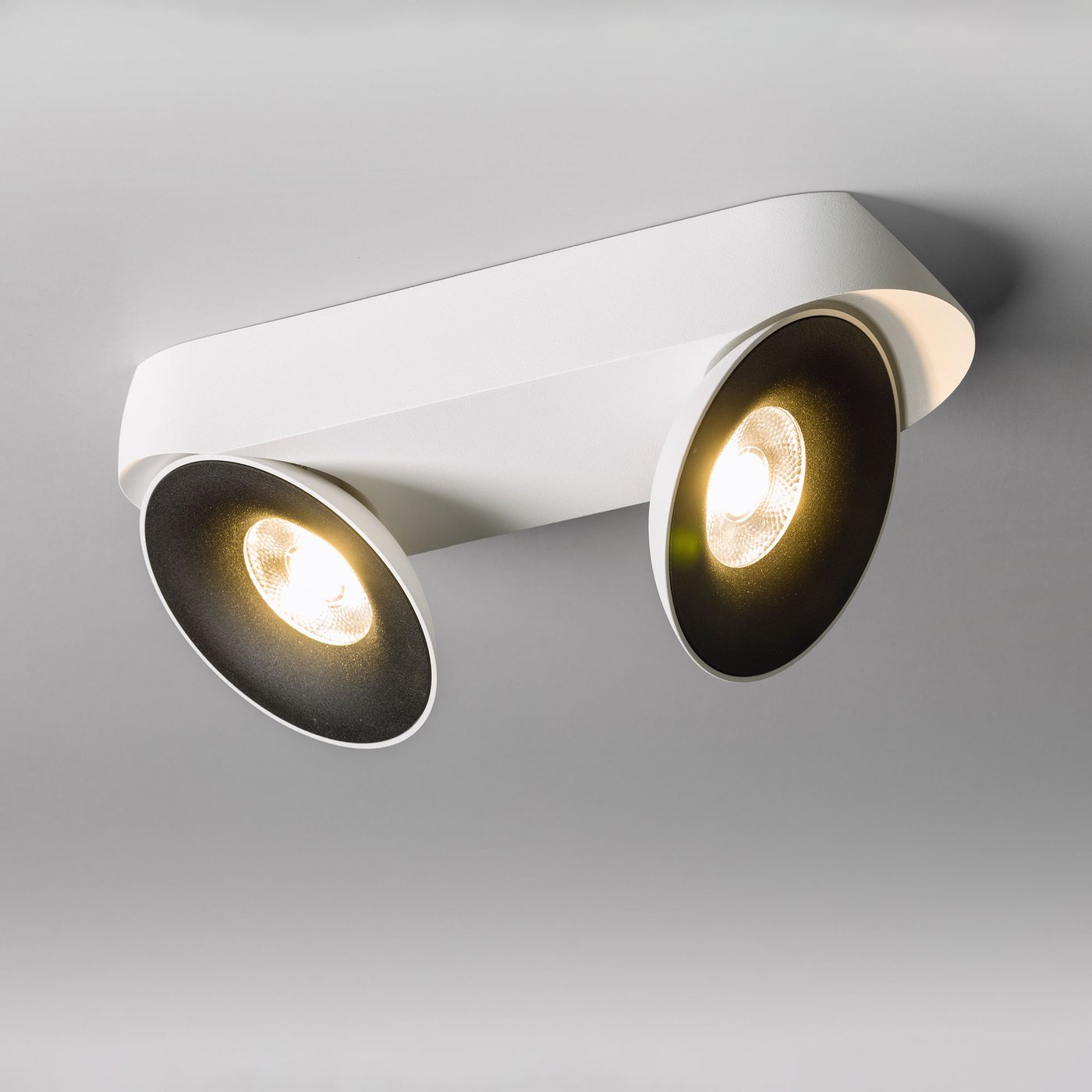 LED Deckenleuchte 2-flammig – Weiß, Modern, Für Wohnzimmer, Flur, Schlafzimmer Von Hofstein
