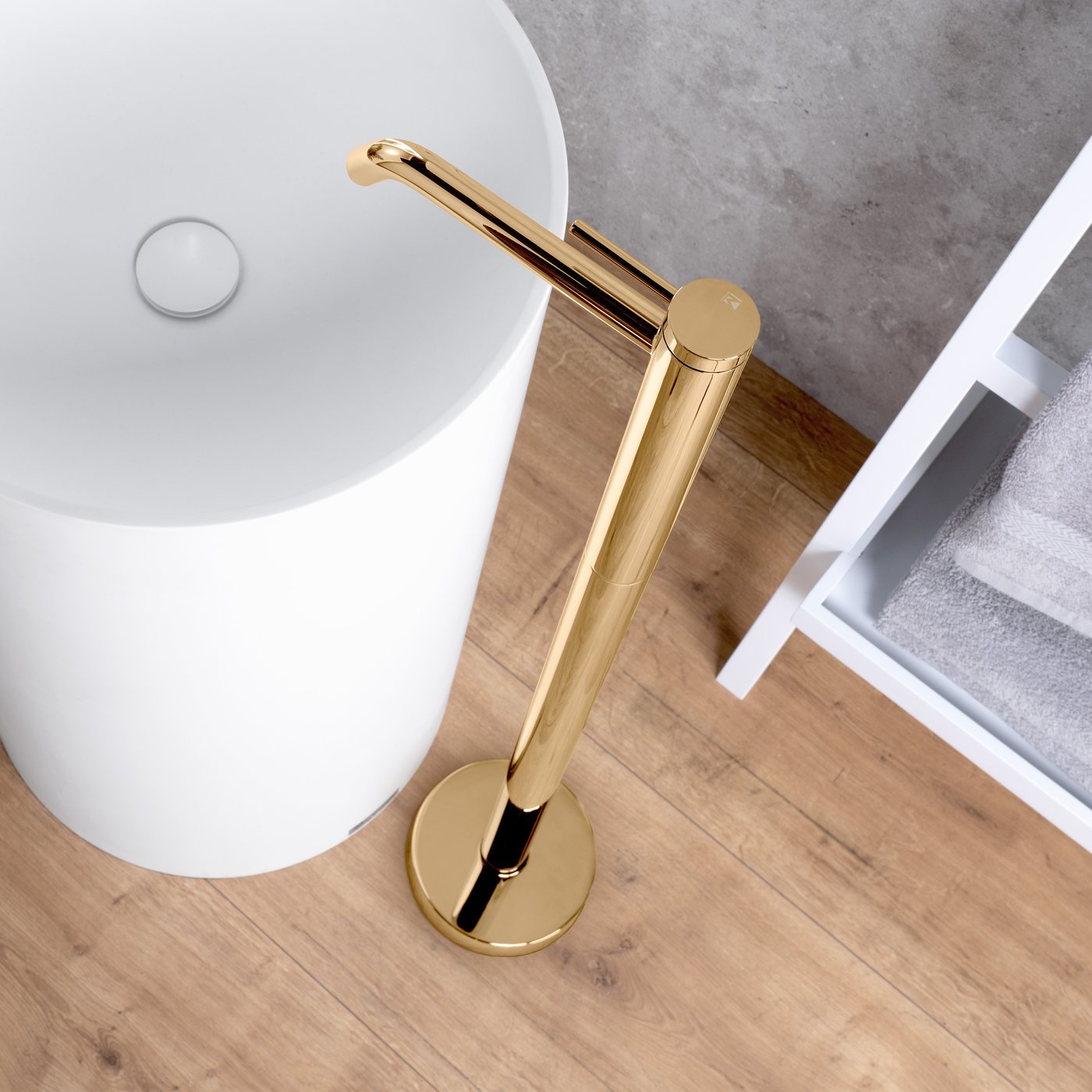 Mariner Logica freestanding basin fitting, for concealed installation ...