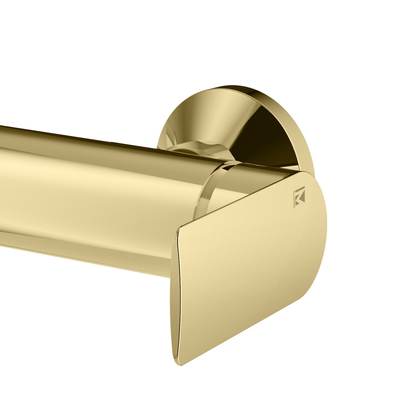 DP Bath Brausearmatur Serie Limonero – Einhebelmischarmatur, Inkl. Handbrause & Schläuche, Silber