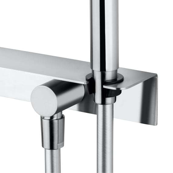 Stainless Steel Concealed Shower Wall Pipe, Connecting Rod Shower