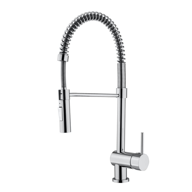 Moen 8289 Chrom Zwei-Griff Küchenarmatur – Hochbogen Auslauf 5", Für 2-Loch Spüle