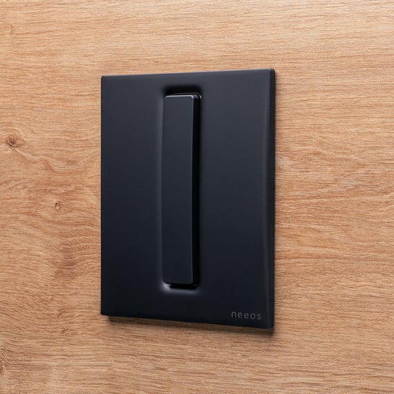 Plaque De Commande WC Suspendu - Compatible Sigma, UP320, 300 - Noir