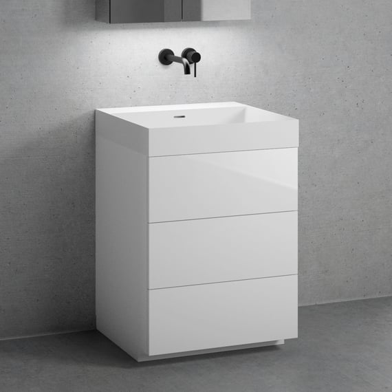 Waschtischunterschrank 60 Cm Ohne Waschbecken Stehend