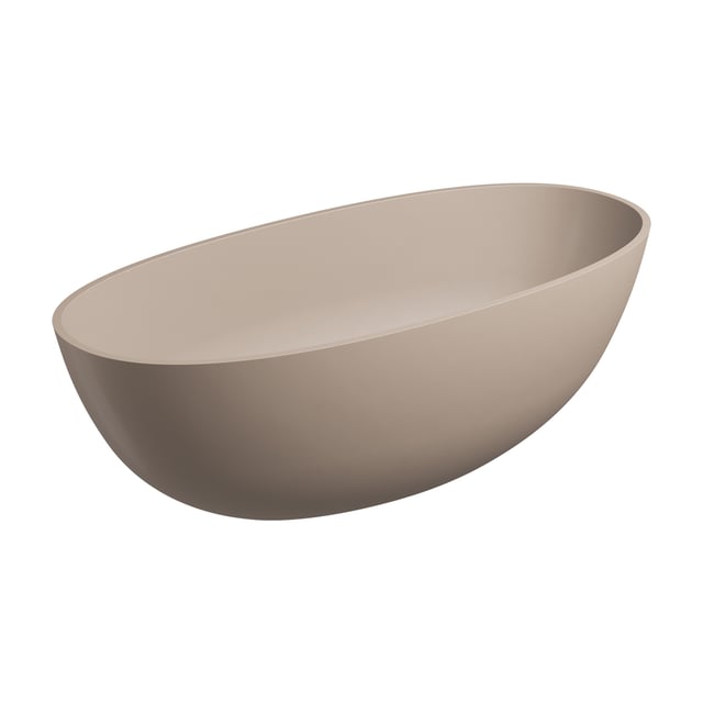 OMNIRES SHELL freistehende Badewanne, oval dune beige matt - SHELLWWDB