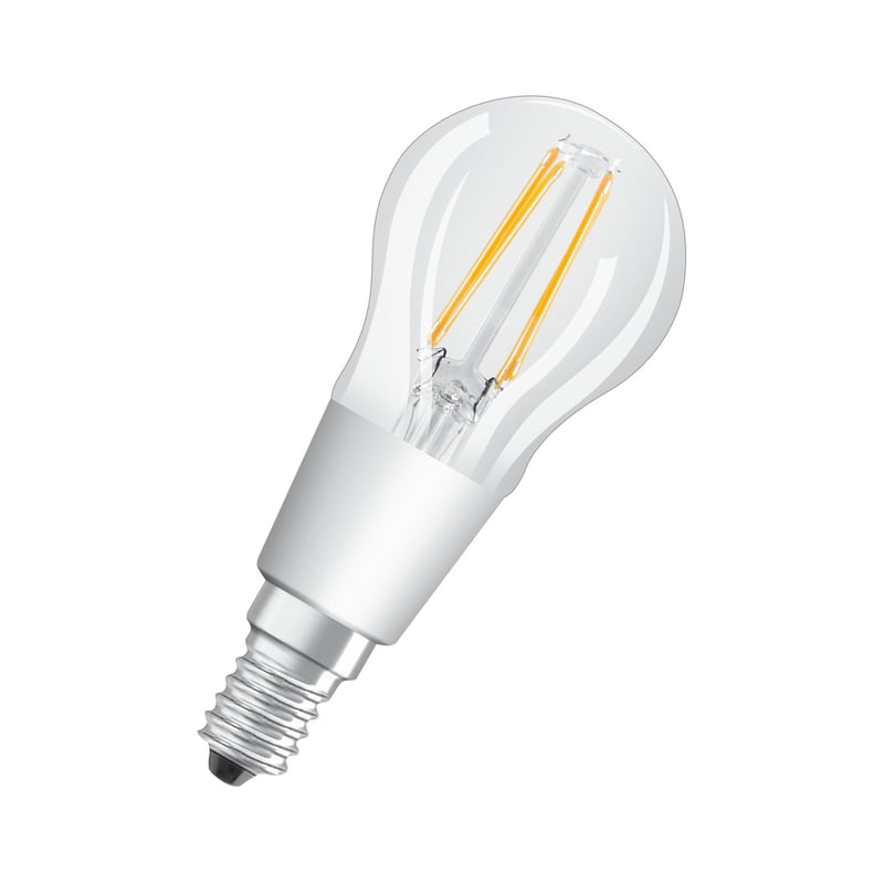 Osram LED Star Plus GLOWdim Retrofit Filament Classic P, E14 dimmbar, 4058075435476, Classic P