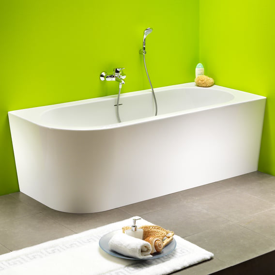 Ottofond Modena Corner Raumspar-Badewanne mit Verkleidung ...