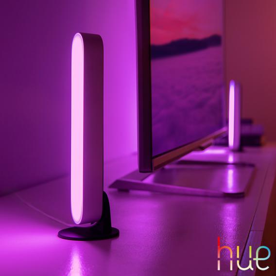 PHILIPS Hue White and color ambiance Play LED Tischleuchte mit Dimmer
