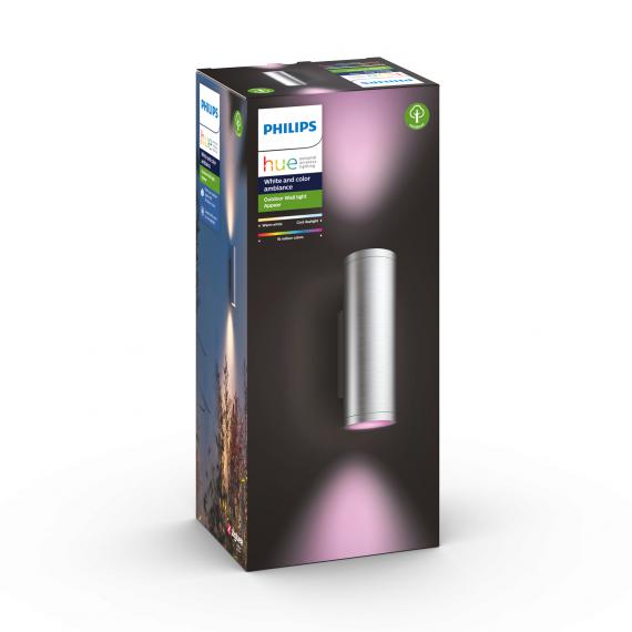 wall White REUTER - LED PHILIPS Ambiance RGBW Hue 1746347P7 & | Color light Appear