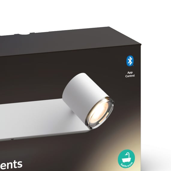 Philips Hue Spherical Light White E14 Duo Pack - Smart lights - Coolblue