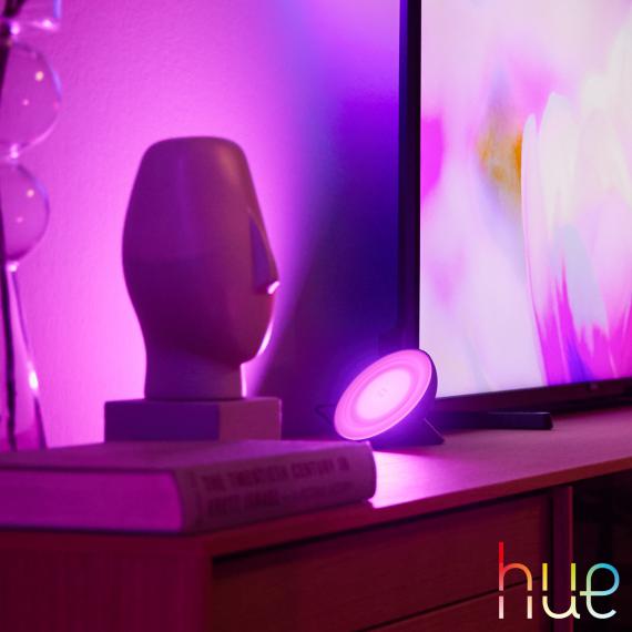 PHILIPS Hue Bloom LED RGB Tischleuchte mit Dimmer - 77112600 | REUTER