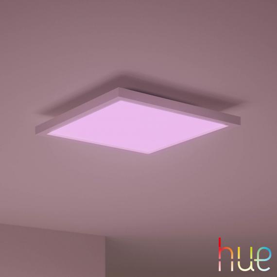 REUTER Hue - 8720169159136 PHILIPS mit Surimu LED RGBW Dimmer | quadratisch Deckenleuchte