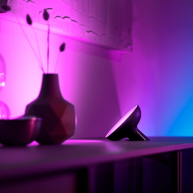 Philips Hue White & Color Ambiance Bloom table lamp, LED RGBW
