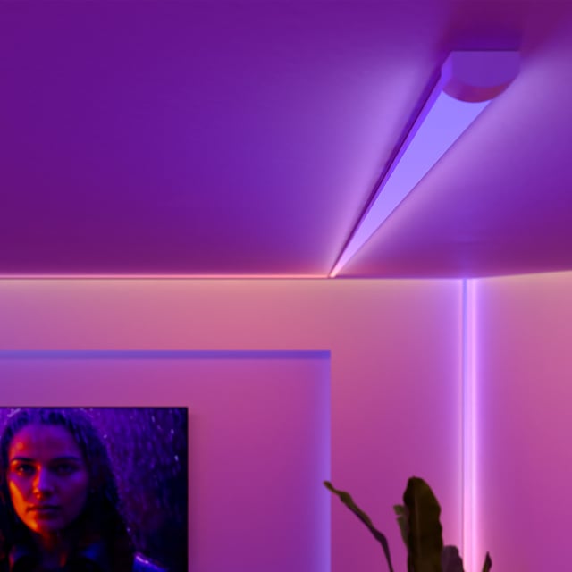 PHILIPS Hue OmniGlow Gradient Lightstrip light strip, LED dimmable
