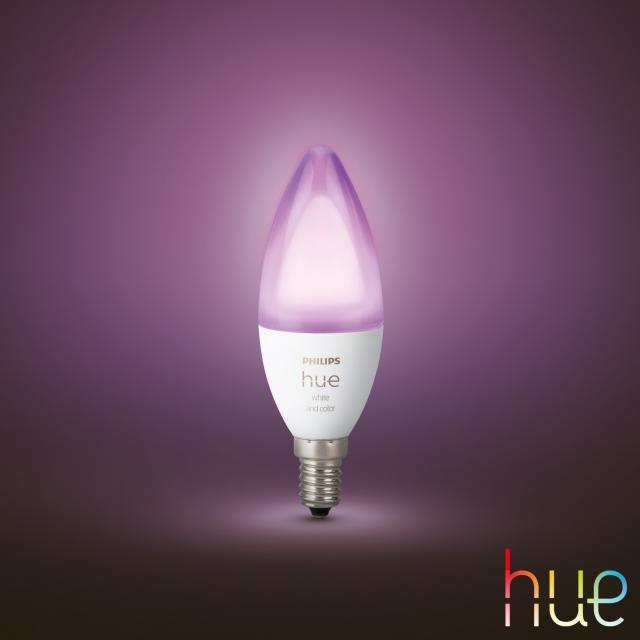 PHILIPS Hue White and Color Ambiance LED E14, 5,3 Watt