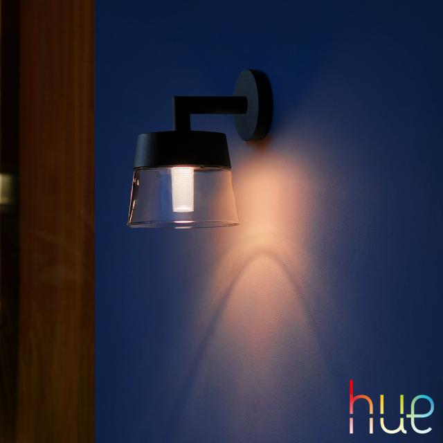 PHILIPS Hue White & Color Ambiance Attract RGBW LED Wandleuchte