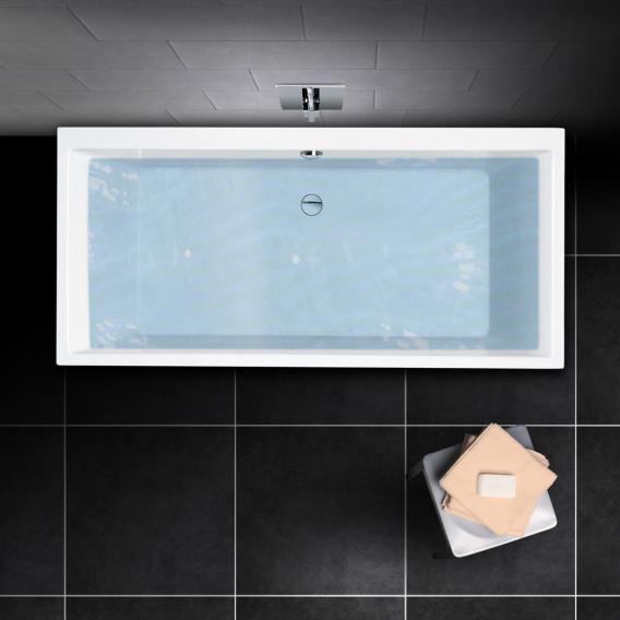 PREMIUM 100 Rechteck-Badewanne, Einbau Länge: 180 cm, Breite: 80 cm, Innentiefe 46 cm