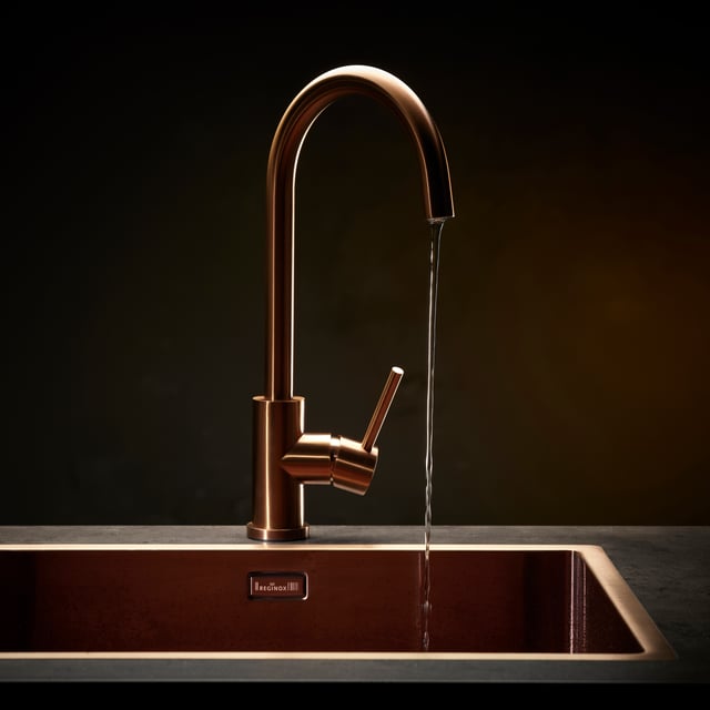 Reginox Miami kitchen sink copper - R30738 | REUTER