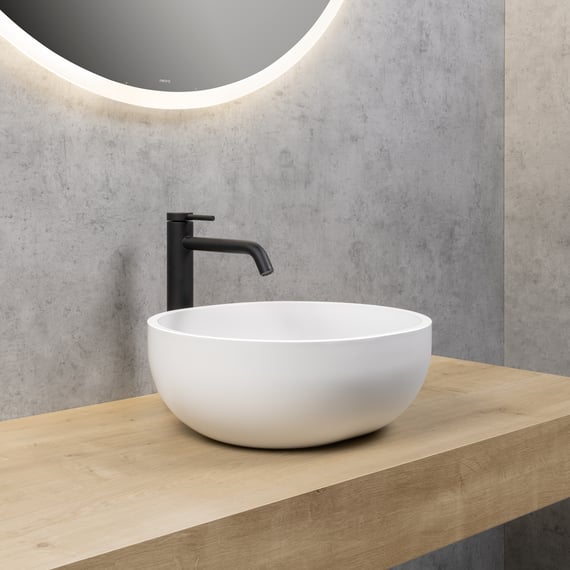 rivea Malie Aufsatzwaschtisch B: 40 H: 17,1 T: 35 cm, mit 