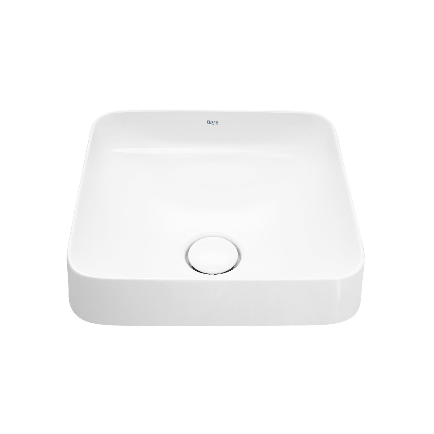Roca INSPIRA Unterbauwaschbecken – Weiß, 605 X 390 X 138 Mm, Porzellan (Fineceramic®), Ohne Armaturenlöcher, Inkl. Befestigungsset